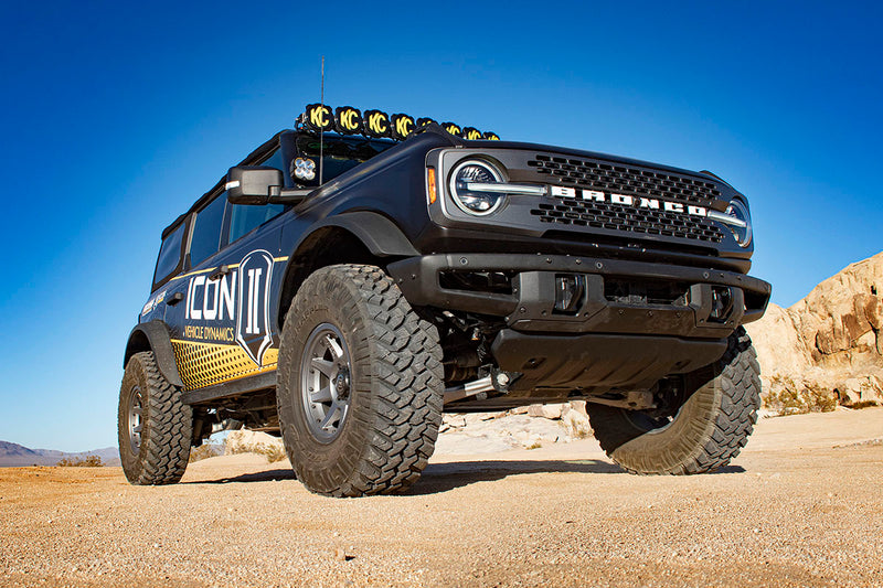 2021-2023 Ford Bronco Non-Sasquatch 3-4 Inch Lift Stage 5 Suspension System Tubular Icon Vehicle Dynamics