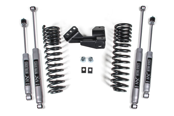 1-2 Inch Leveling Kit Performance Spring Ford F250/F350 Super Duty 1 Inch Lift 17-19 2 Inch Lift: 20-23 4WD Diesel & Gas BDS Suspension