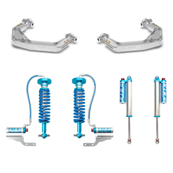 15-20 Ford F-150 2WD Mazzulla Stage 3 Mid Travel Kit with King 2.5 Adjustable Shocks