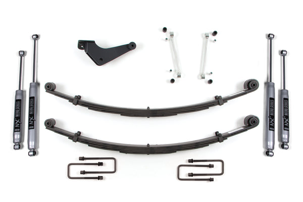 2 Inch Leveling Kit Ford F250/F350 Super Duty 99-04 4WD Square Front U Bolt BDS Suspension