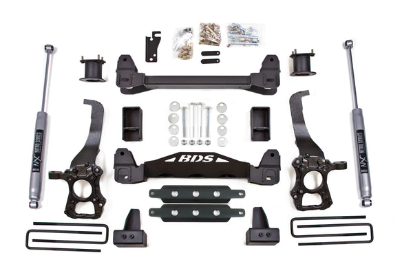 4 Inch Lift Kit Ford F150 2014 2WD BDS Suspension