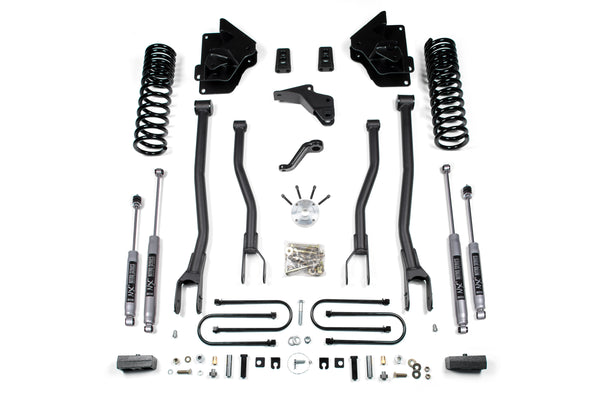 4 Inch Lift Kit w/ 4-Link Ram 3500 13-18 4WD Diesel 2 Inch Block BDS Suspension