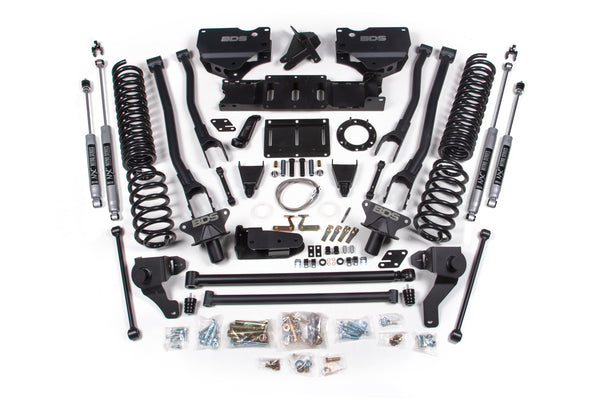 8 Inch Lift Kit w/ 4-Link Ram 2500 19-24 4WD Diesel BDS Suspension