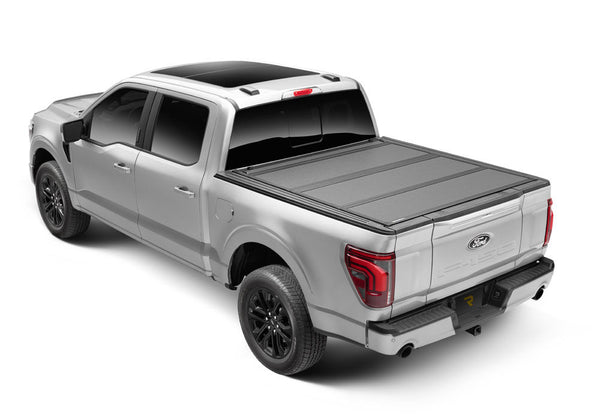 BAKFlip MX4 (GEN 3) Hard Folding Truck Bed Cover Matte Finish 2022-2026 Toyota Tundra 6 Foot 7 Inch Bed with or without Deck Rail System without Trail Special Edition Storage Boxes BAK