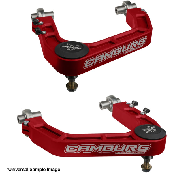 Camburg Chevy/GMC 1500 2WD/4WD 19-23 KINETIK V2 Performance Billet Uniball Upper Arms (Red)