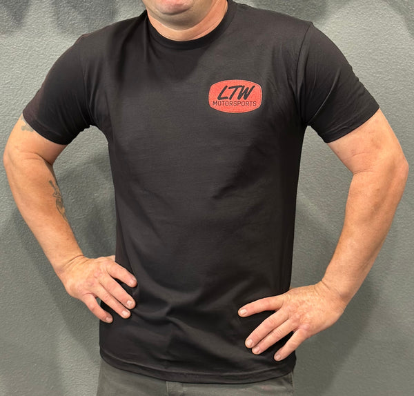 LTW Black w/ Red Logo Shirt