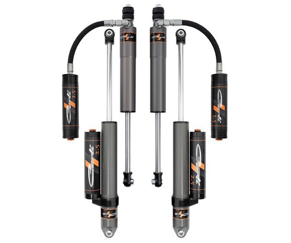Pathfinder 2.5 Level Height Shock Package 13-24 RAM 3500 Includes reservoir mounts Carli Suspension